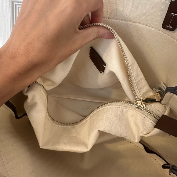 Zara Brown Tote Bag - Picture 6 of 6